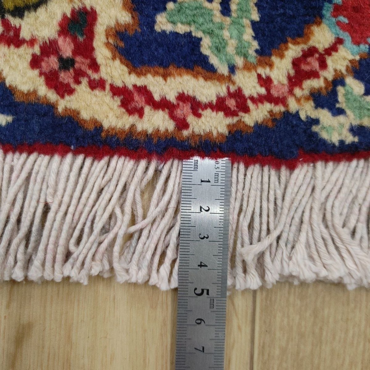 画像22: 良品 ペルシャ 絨毯 タブリーズ 縦3.4m 横2.5m 8.6㎡ 〜9帖 リビング ダイニング 大判 サイズ 345 x 250 cm 天然 ウール 手織り トライバル ラグ 敷物 マット カーペット メダリオン ヴィンテージ ビンテージ 中古品に抵抗のある方にもお勧めです 赤 MAA664-345250Z060 (22)