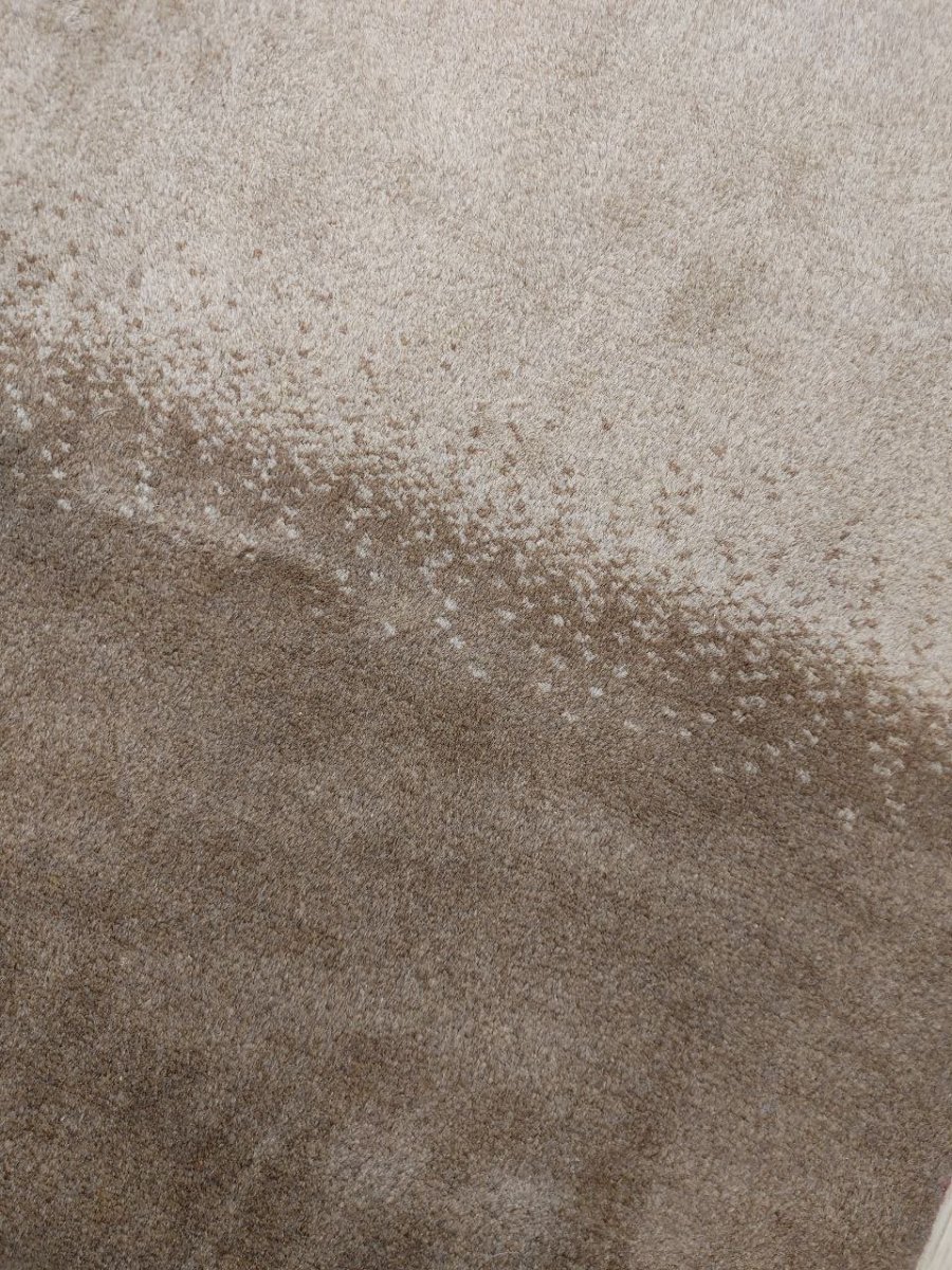 画像5: 新品 ペルシャ ギャッベ 縦3.4m 横2.4m 8.1㎡ 〜9帖程度 リビング ダイニング 大判サイズ 340 × 240 cm 肉厚 天然 ウール ギャベ 手織り ハンドメイド ラグ 絨毯 カーペット リビングダイニングルームやベッドサイドに 生成り グレー プレーン シンプル MA442-1439-340240Z050 (5)