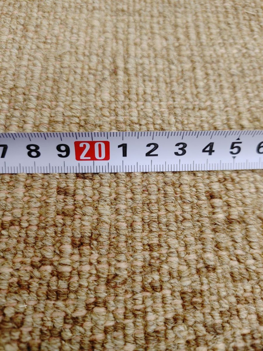 画像17: 新品 ペルシャ ギャッベ 縦3.4m 横2.4m 8.1㎡ 〜9帖程度 リビング ダイニング 大判サイズ 340 × 240 cm 肉厚 天然 ウール ギャベ 手織り ハンドメイド ラグ 絨毯 カーペット リビングダイニングルームやベッドサイドに 生成り グレー プレーン シンプル MA442-1439-340240Z050 (17)