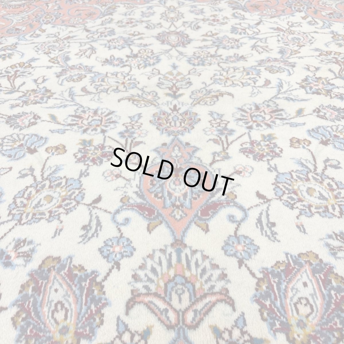 画像10: 美品 ペルシャ 絨毯 カシャーン リビング ダイニング 大判 8.8m 9畳 3人掛けソファ サイズ  355 x 250 cm 肉厚 ウール 手織り トライバル ラグ 天然 敷物 マット カーペット 赤 メダリオン ヴィンテージ ビンテージ MA457-270-355250Z060 (10)