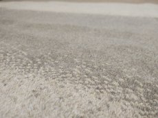 画像8: 新品 ペルシャ ギャッベ 縦3.4m 横2.4m 8.1㎡ 〜9帖程度 リビング ダイニング 大判サイズ 340 × 240 cm 肉厚 天然 ウール ギャベ 手織り ハンドメイド ラグ 絨毯 カーペット リビングダイニングルームやベッドサイドに 生成り グレー プレーン シンプル MA442-1439-340240Z050 (8)