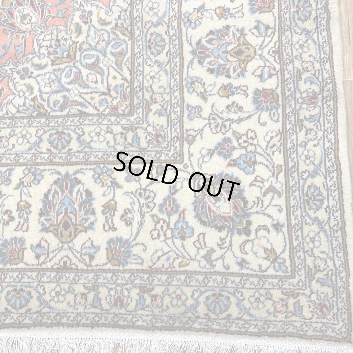 画像5: 美品 ペルシャ 絨毯 カシャーン リビング ダイニング 大判 8.8m 9畳 3人掛けソファ サイズ  355 x 250 cm 肉厚 ウール 手織り トライバル ラグ 天然 敷物 マット カーペット 赤 メダリオン ヴィンテージ ビンテージ MA457-270-355250Z060 (5)