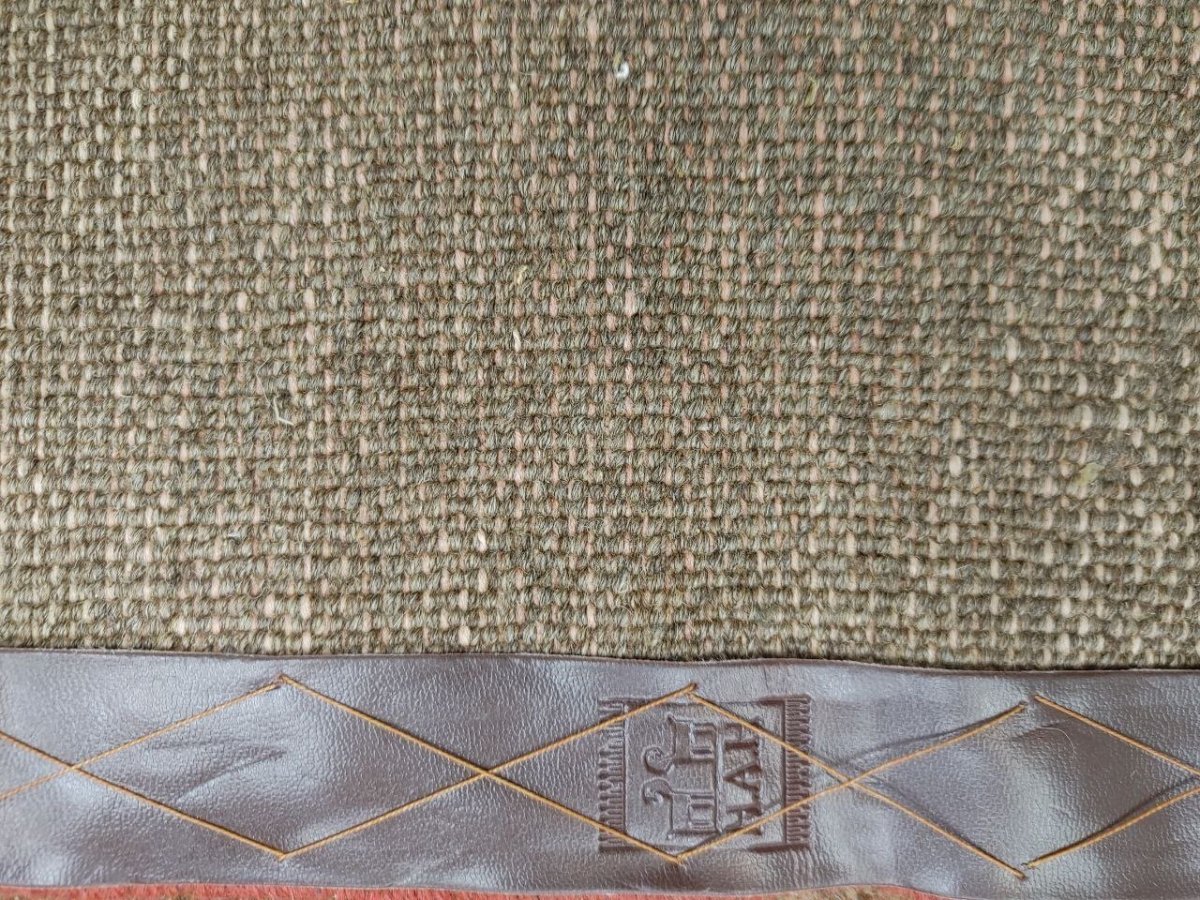 画像10: 新品 ペルシャ ギャッベ 縦3.4m 横2.4m 8.1㎡ 〜9帖程度 リビング ダイニング 大判サイズ 340 × 240 cm 肉厚 天然 ウール ギャベ 手織り ハンドメイド ラグ 絨毯 カーペット リビングダイニングルームやベッドサイドに 生成り グレー プレーン シンプル MA442-1439-340240Z050 (10)