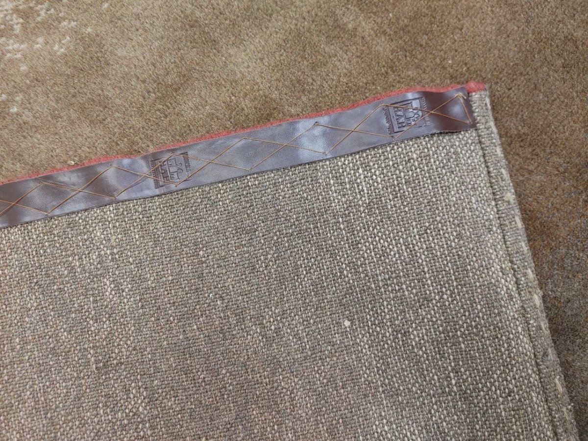 画像9: 新品 ペルシャ ギャッベ 縦3.4m 横2.4m 8.1㎡ 〜9帖程度 リビング ダイニング 大判サイズ 340 × 240 cm 肉厚 天然 ウール ギャベ 手織り ハンドメイド ラグ 絨毯 カーペット リビングダイニングルームやベッドサイドに 生成り グレー プレーン シンプル MA442-1439-340240Z050 (9)