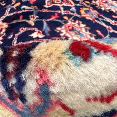 画像14: 良品 ペルシャ 絨毯 サルーク 325 x 213 cm No.A478 縦3.3m 横2.2m 7.2㎡ 〜8帖 リビング ダイニング 3人掛けソファ コーナーソファ 大判 サイズ ウール 手織り トライバル ラグ 敷物 マット カーペット メダリオン ヴィンテージ ビンテージ 赤 朱色 オレンジ　MA477-A478-325213Z050 (14)