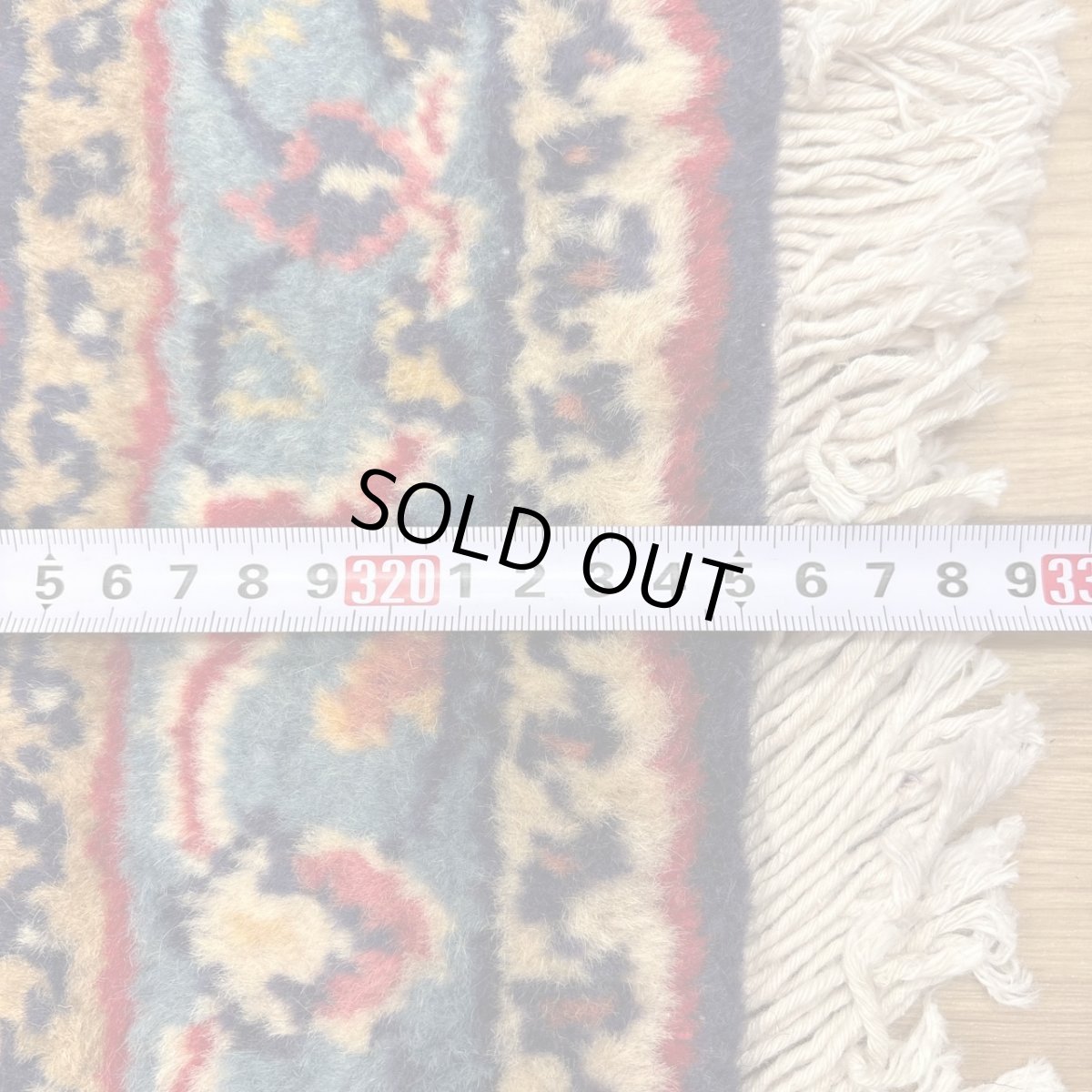 画像9: 良品 ペルシャ 絨毯 サルーク 325 x 213 cm No.A478 縦3.3m 横2.2m 7.2㎡ 〜8帖 リビング ダイニング 3人掛けソファ コーナーソファ 大判 サイズ ウール 手織り トライバル ラグ 敷物 マット カーペット メダリオン ヴィンテージ ビンテージ 赤 朱色 オレンジ　MA477-A478-325213Z050 (9)