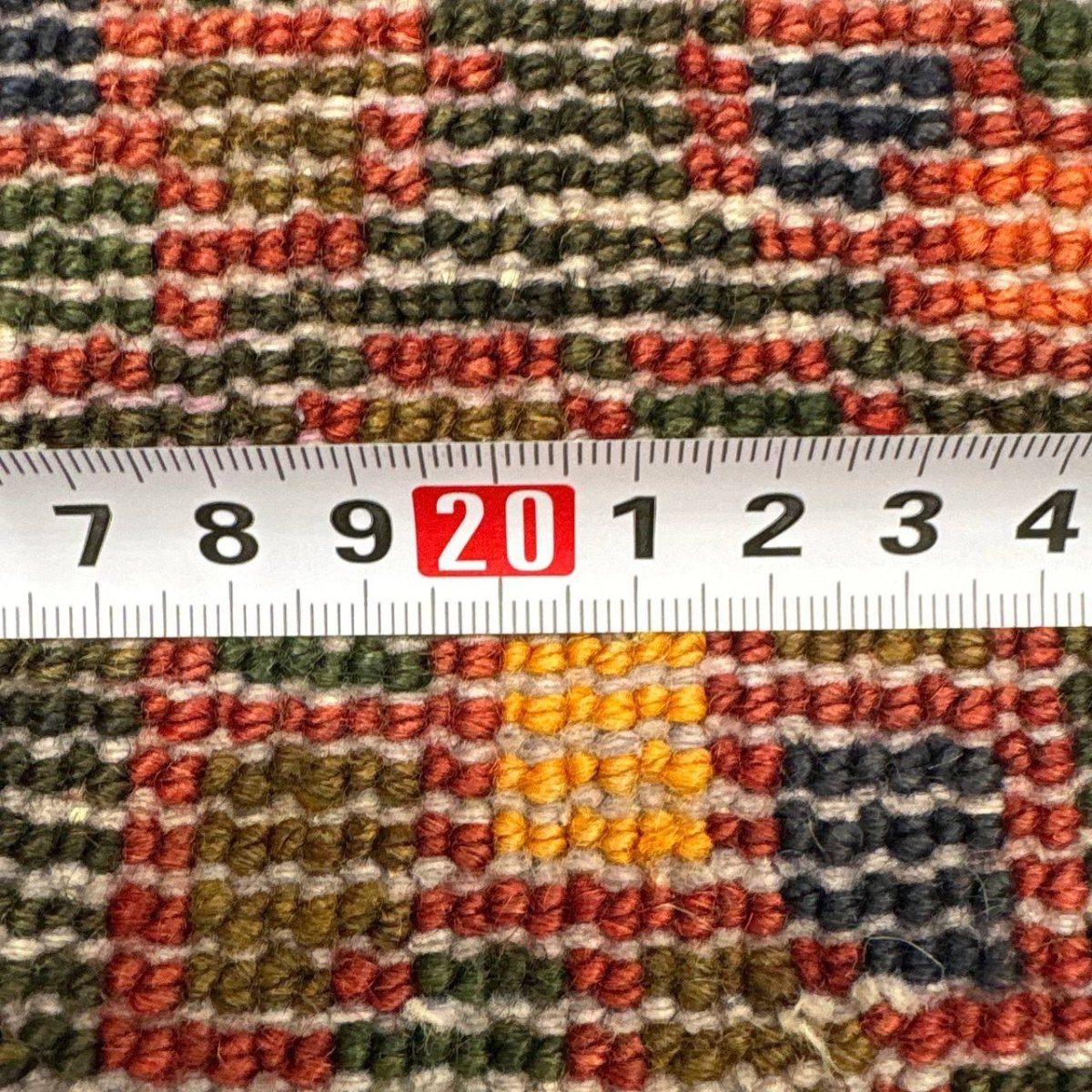 画像19: 良品 ペルシャ 部族絨毯 ヤラメ 縦2.1m 横1.6m 3.7㎡ ~3.5帖 2-3人掛けソファ サイズ 217 x 165 cm No.A798 ウール 手織り ハンドメイド トライバル ラグ カーペット 民族柄 MAAD465-A798-217165Z035 (19)