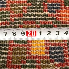 画像19: 良品 ペルシャ 部族絨毯 ヤラメ 縦2.1m 横1.6m 3.7㎡ ~3.5帖 2-3人掛けソファ サイズ 217 x 165 cm No.A798 ウール 手織り ハンドメイド トライバル ラグ カーペット 民族柄 MAAD465-A798-217165Z035 (19)