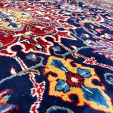 画像8: 良品 ペルシャ 絨毯 サルーク 325 x 213 cm No.A478 縦3.3m 横2.2m 7.2㎡ 〜8帖 リビング ダイニング 3人掛けソファ コーナーソファ 大判 サイズ ウール 手織り トライバル ラグ 敷物 マット カーペット メダリオン ヴィンテージ ビンテージ 赤 朱色 オレンジ　MA477-A478-325213Z050 (8)