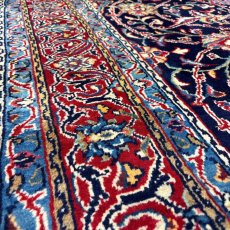 画像7: 良品 ペルシャ 絨毯 サルーク 325 x 213 cm No.A478 縦3.3m 横2.2m 7.2㎡ 〜8帖 リビング ダイニング 3人掛けソファ コーナーソファ 大判 サイズ ウール 手織り トライバル ラグ 敷物 マット カーペット メダリオン ヴィンテージ ビンテージ 赤 朱色 オレンジ　MA477-A478-325213Z050 (7)