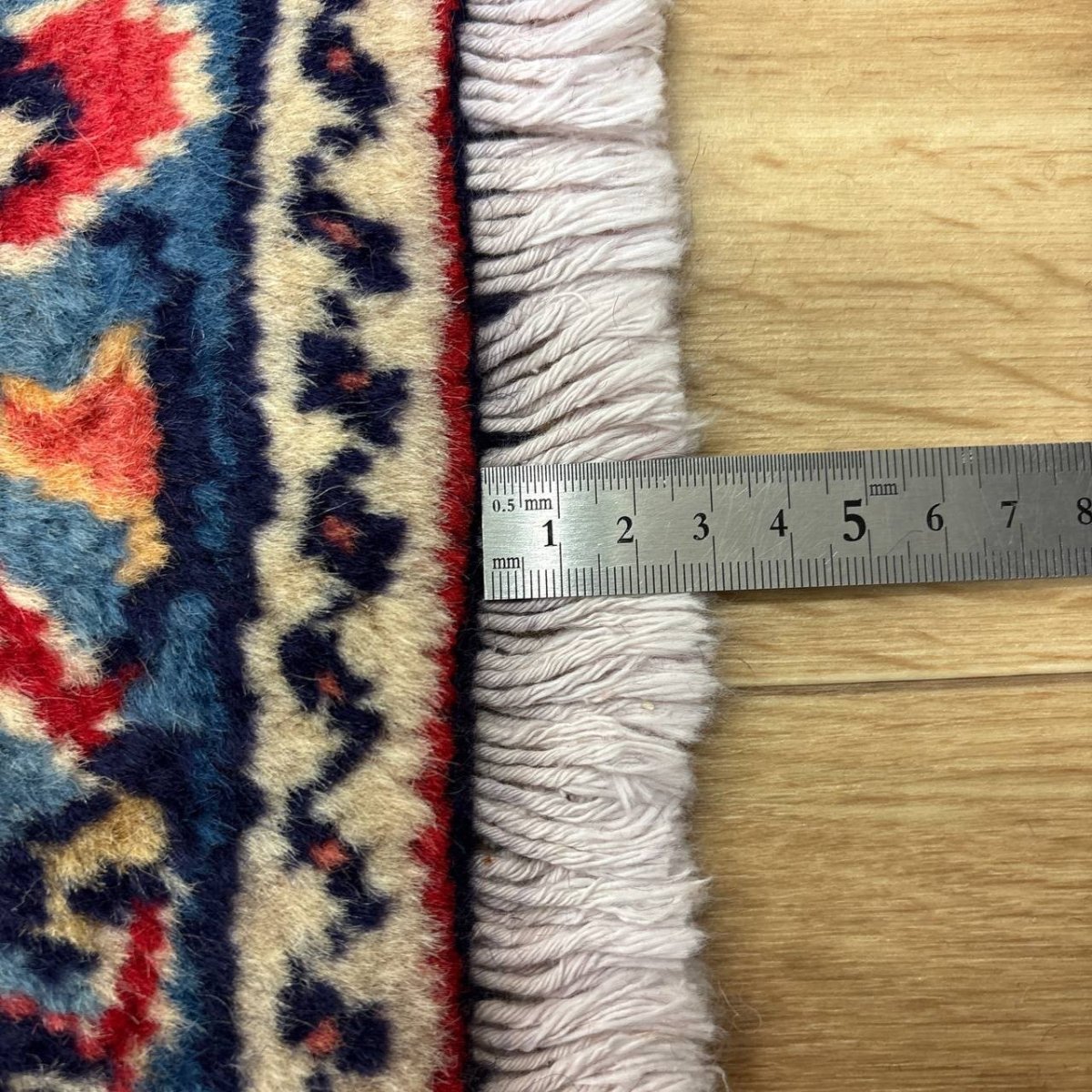 画像12: 良品 ペルシャ 絨毯 サルーク 325 x 213 cm No.A478 縦3.3m 横2.2m 7.2㎡ 〜8帖 リビング ダイニング 3人掛けソファ コーナーソファ 大判 サイズ ウール 手織り トライバル ラグ 敷物 マット カーペット メダリオン ヴィンテージ ビンテージ 赤 朱色 オレンジ　MA477-A478-325213Z050 (12)