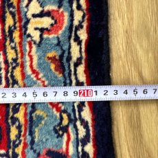 画像10: 良品 ペルシャ 絨毯 サルーク 325 x 213 cm No.A478 縦3.3m 横2.2m 7.2㎡ 〜8帖 リビング ダイニング 3人掛けソファ コーナーソファ 大判 サイズ ウール 手織り トライバル ラグ 敷物 マット カーペット メダリオン ヴィンテージ ビンテージ 赤 朱色 オレンジ　MA477-A478-325213Z050 (10)