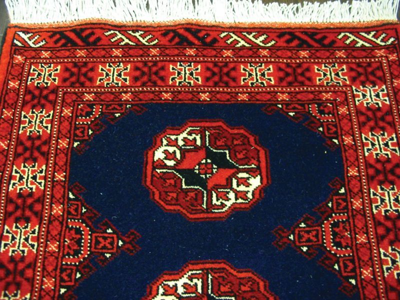 トルクメン ペルシャ 絨毯 アクセント サイズ 125 × 78 202 トライバル 