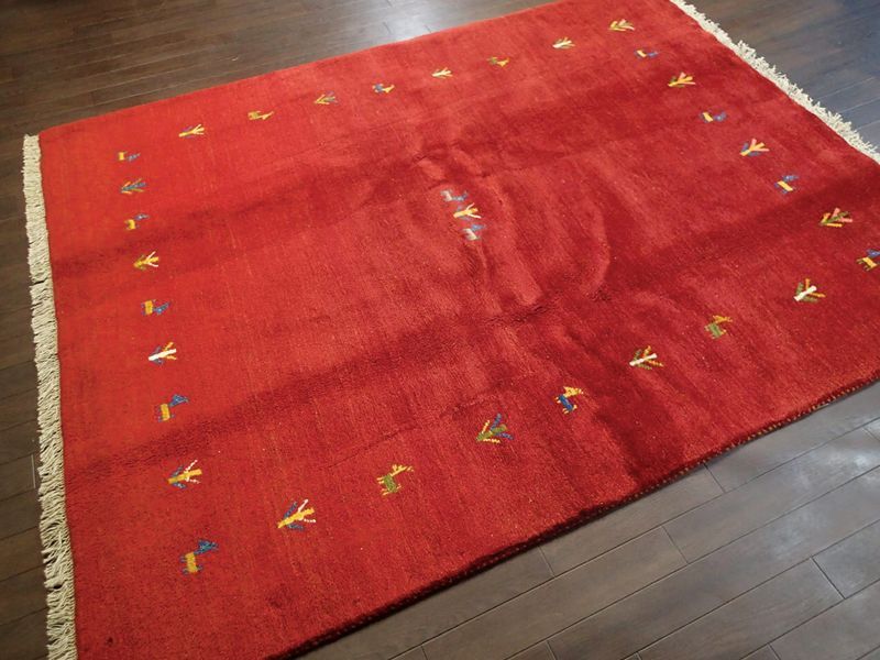 ペルシャギャッベ 295x207cm 高品質 リビング ペルシャ絨毯 ギャッベ