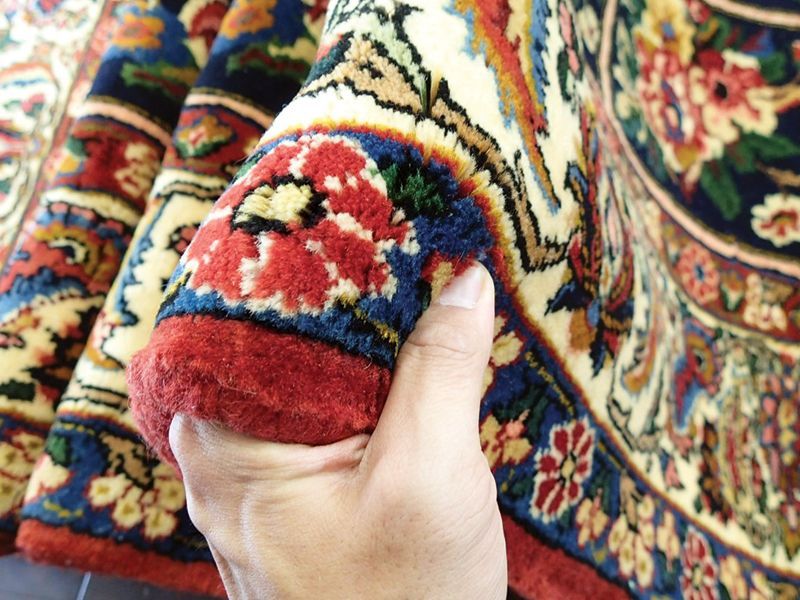 ペルシャ 絨毯 バクティアリ 2.4m リビング ダイニング サイズ 240 x ...