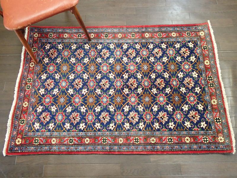 ペルシャ 絨毯 ハマダン 1.6m センター サイズ 156 x 105 cm 27 