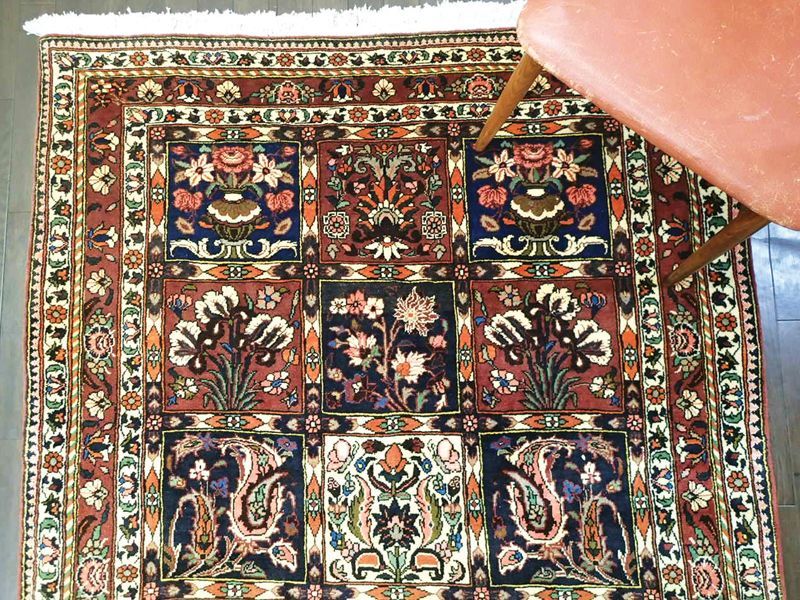 オールド ペルシャ 絨毯 バクティアリ 2.3m センター ソファ サイズ