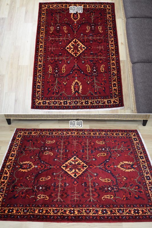 タバス産 ペルシャ絨毯 108×56.5cm